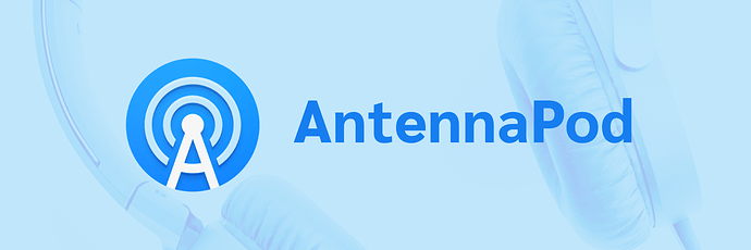 New AntennaPod brand